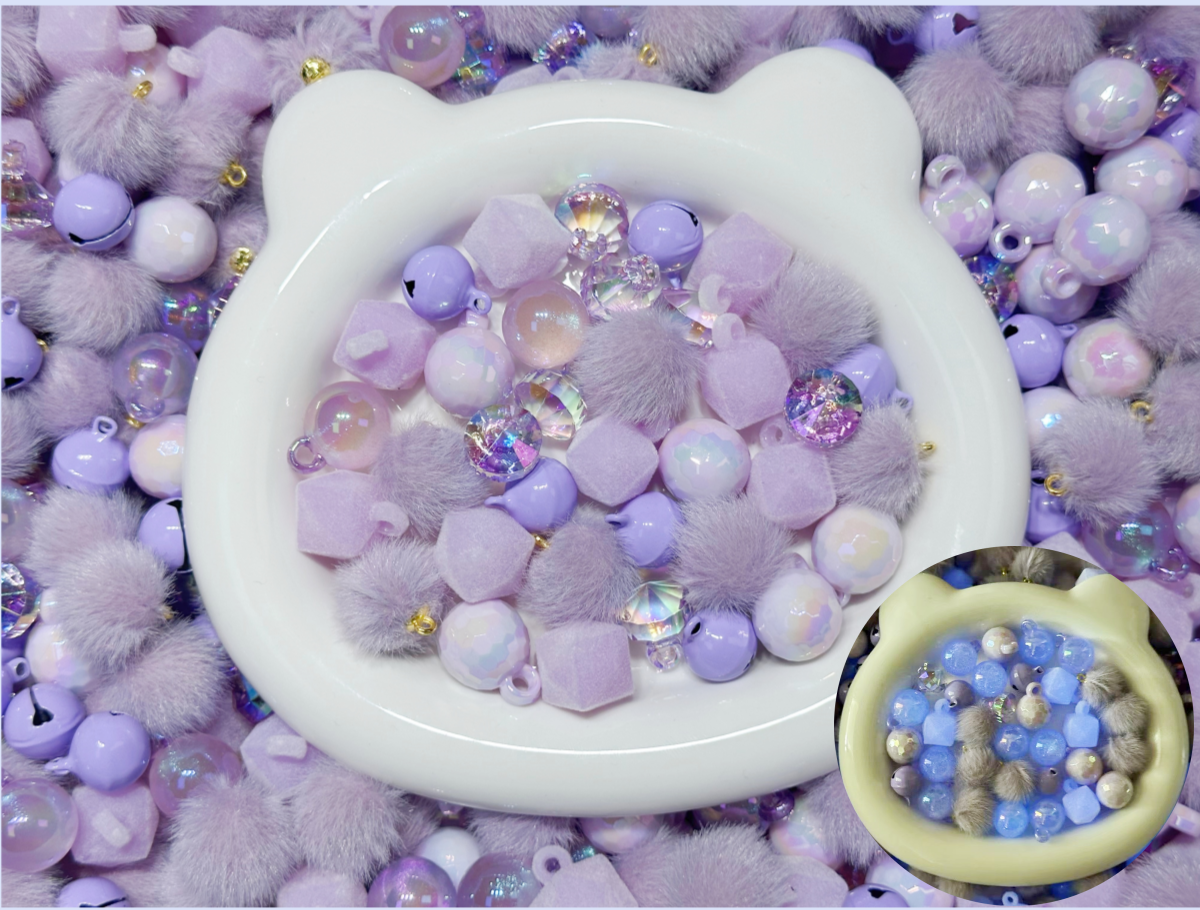 12.22NEW【L026】浪漫誓約(夜光あり、カン付き6種類、リース用)