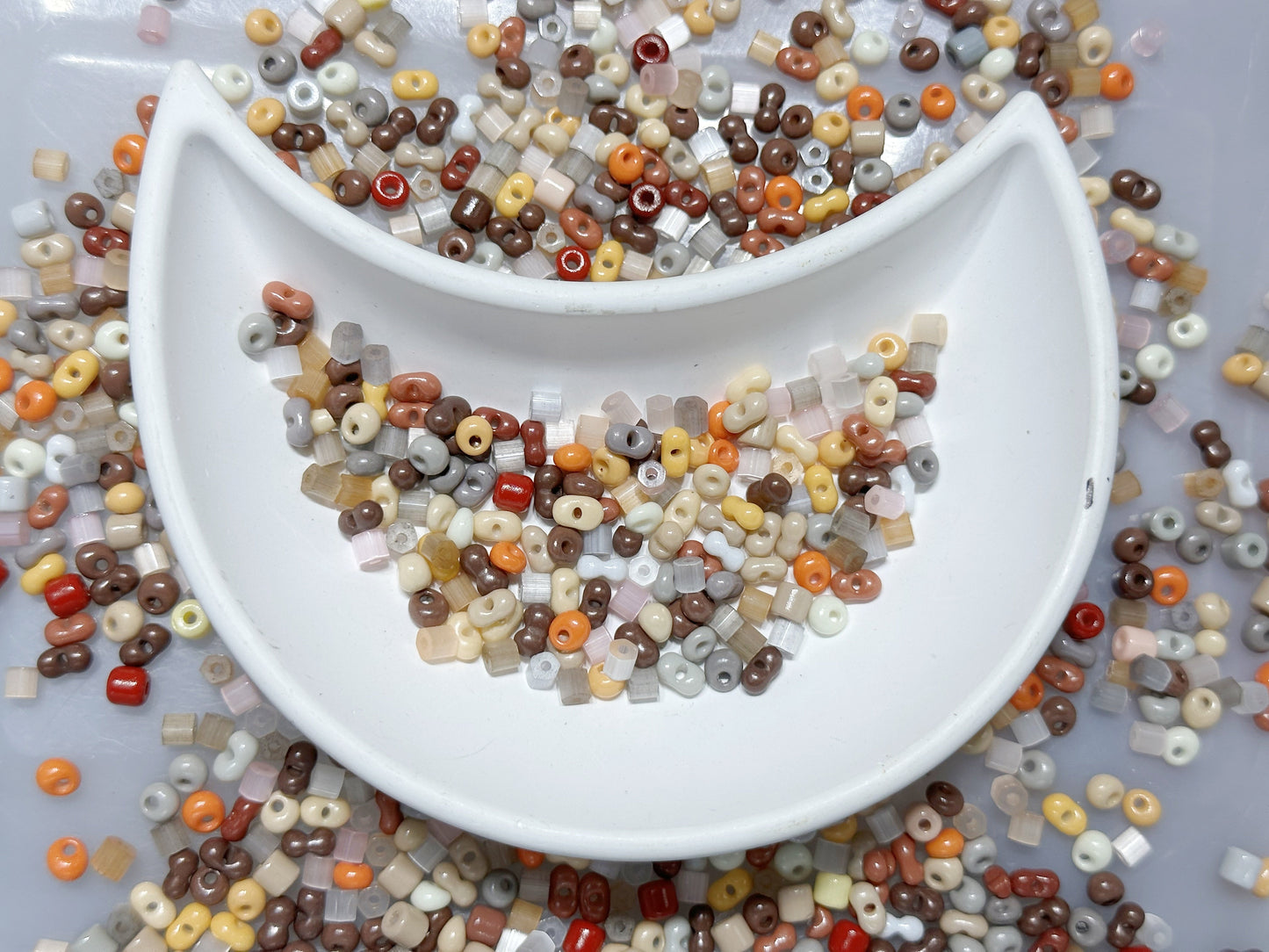 【A177】メイラード(チビガラスビーズ4mm)