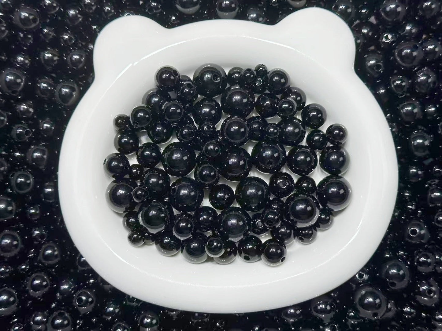9.8再入荷♥大人気♥【T065】黒真珠ファミリー(4・6・8・10・12・14・16mm)