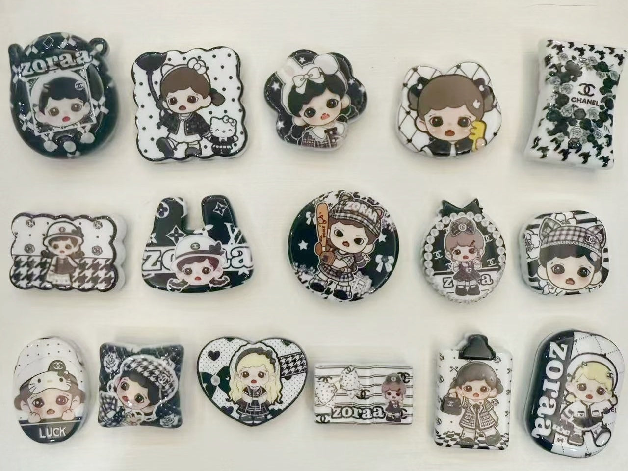 10.24NEW【A316】CCガール・ZORAA(キャラビーズ16種類大ミックス)