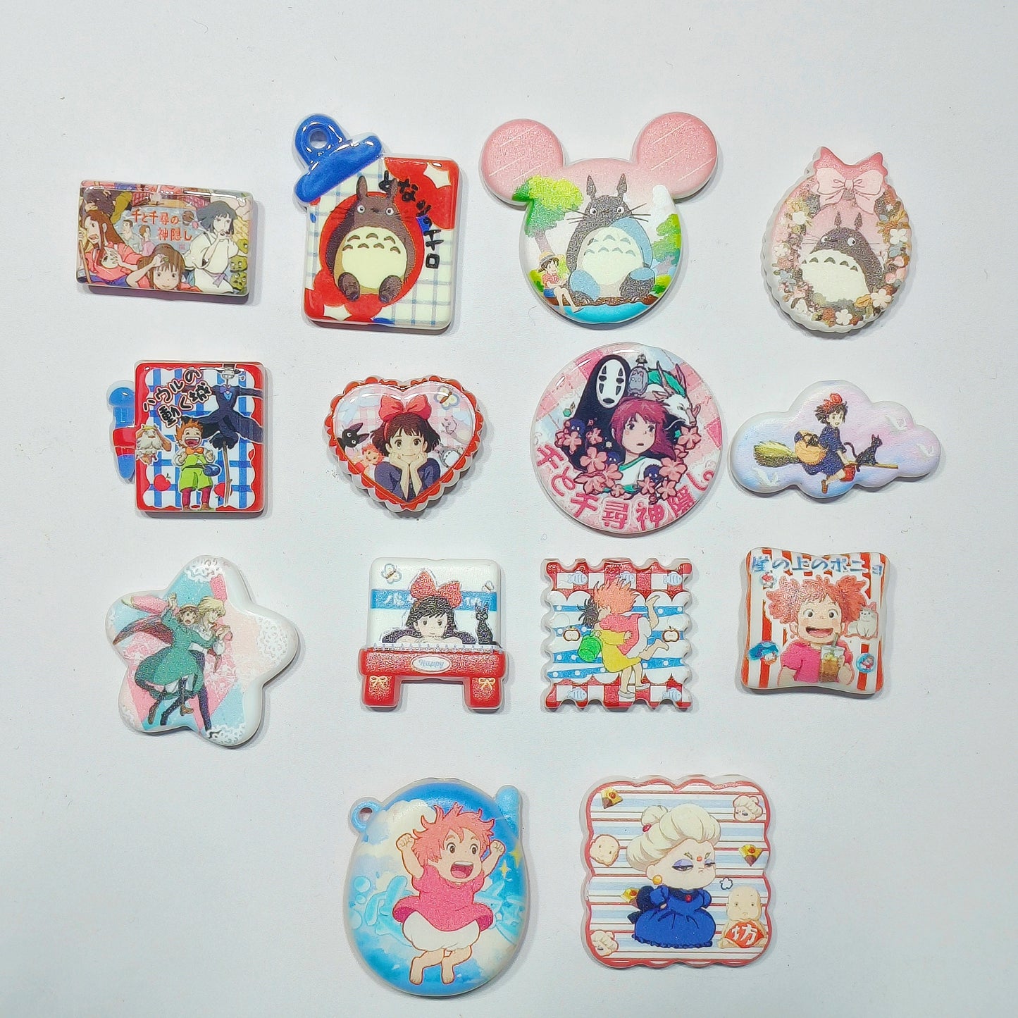 11.14NEW【A351】ジブリの物語(キャラビーズ14種類大ミックス)