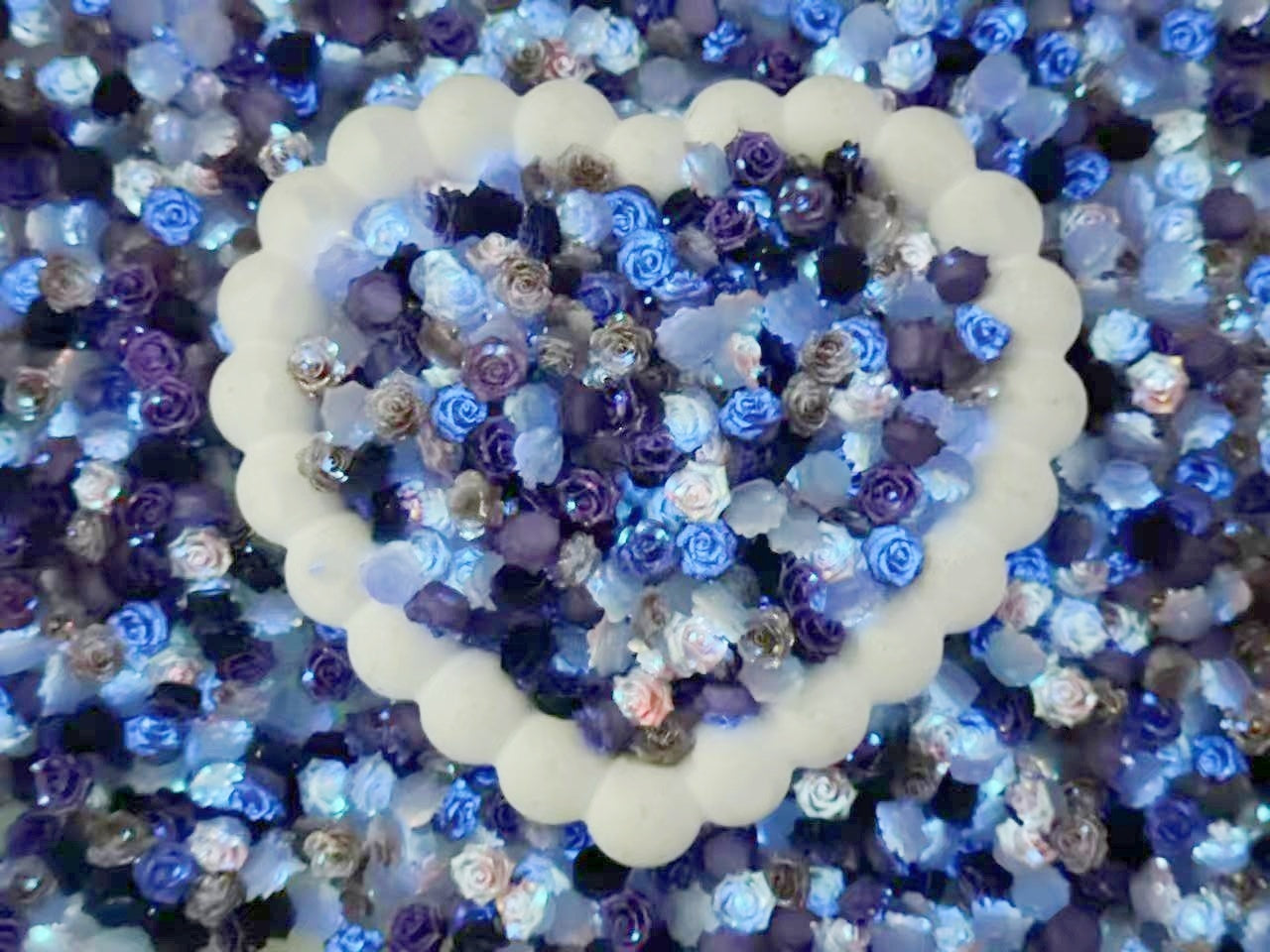 12.18NEW【L024】わすれなぐさ(夜光ソフトバラ新色)