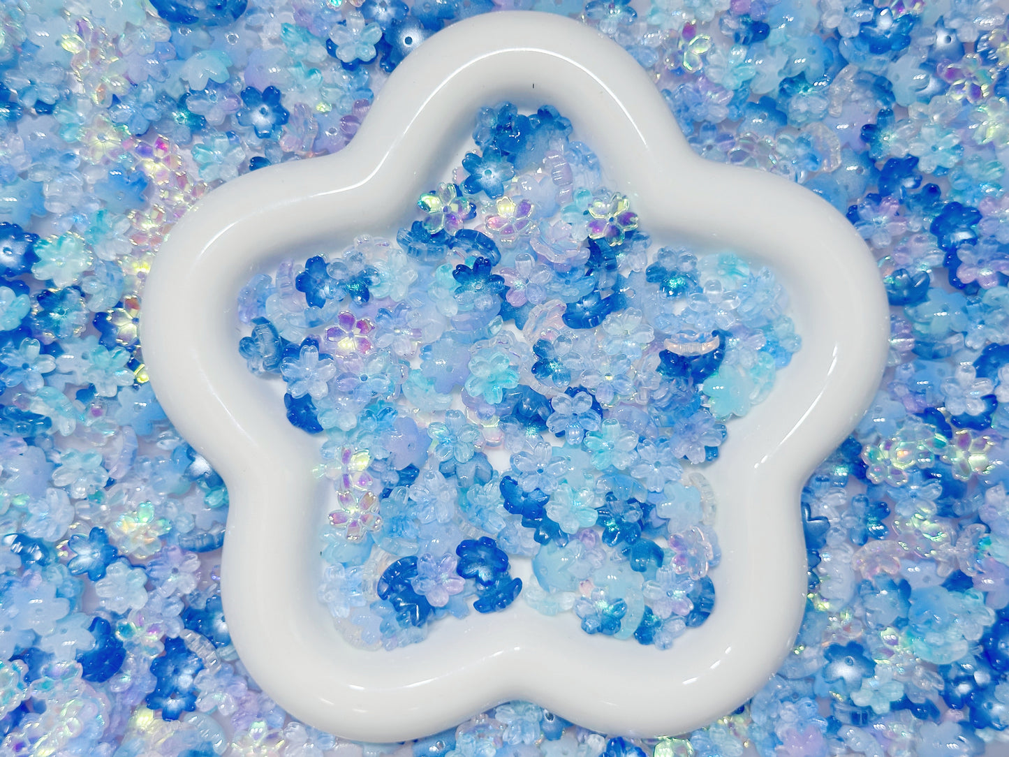 6.10NEW【L117】青霧蝶(ガラス蝶々6色、10×12mm)