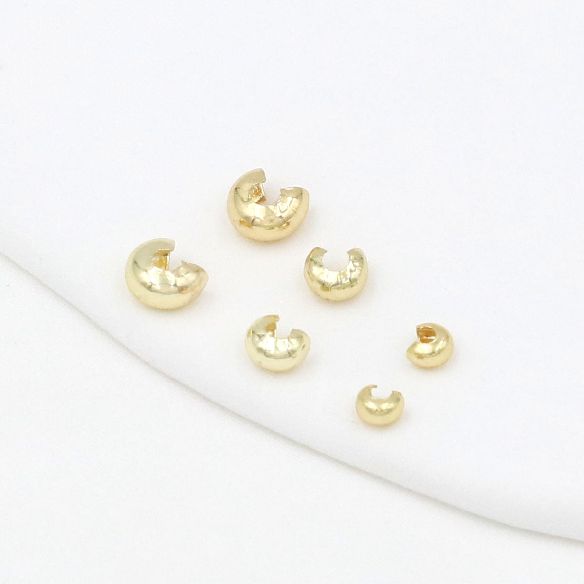 10.23再入荷(段階式割引あり)【P073】潰し玉カバー(色落ちにくいDIY用パーツ、3mm)