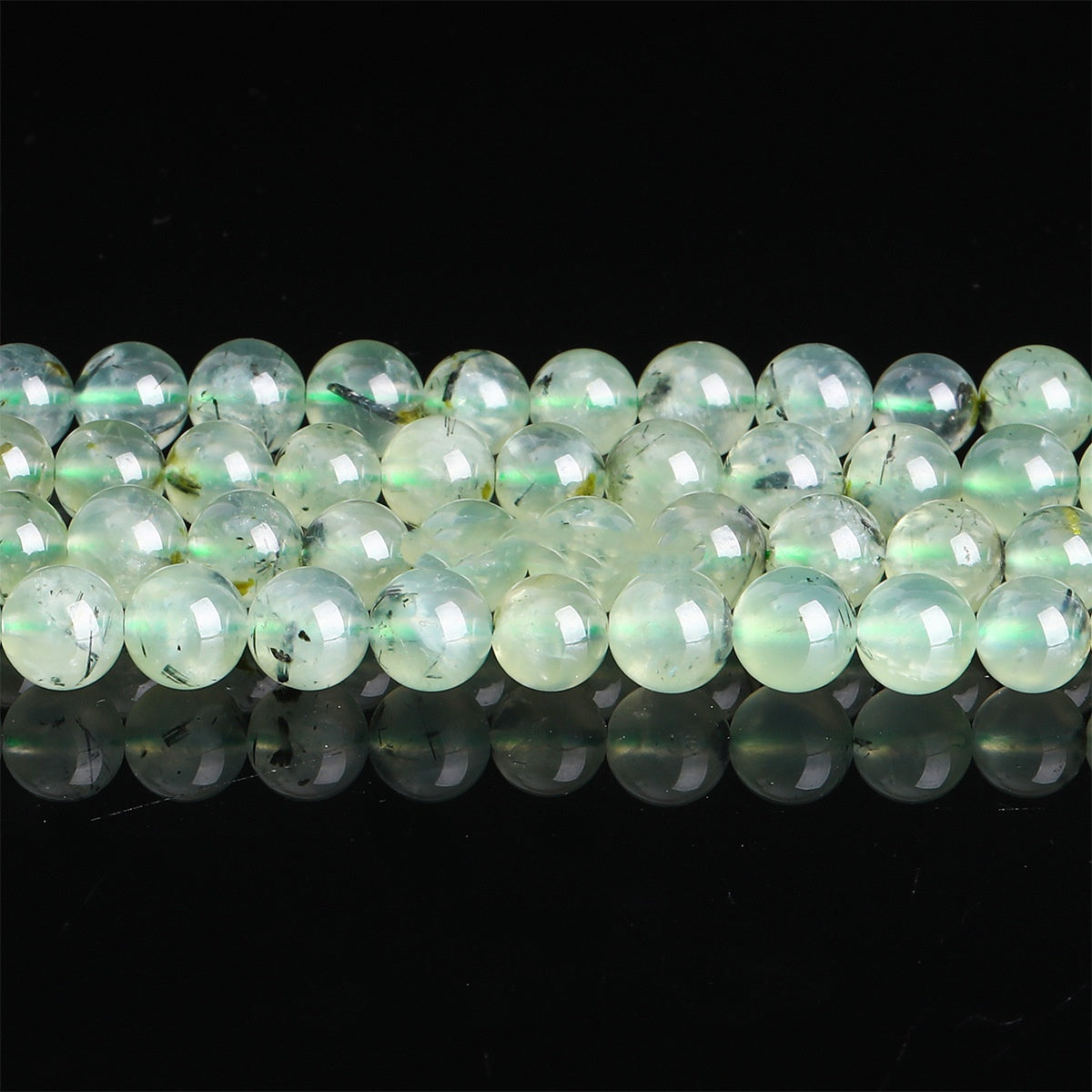 8.22NEW【C110】プレナイト(3A級、「真実を見抜く石」「健康的な美しさ」・天秤座の守護石・判断力UP・人間関係円滑・癒し、10mm)