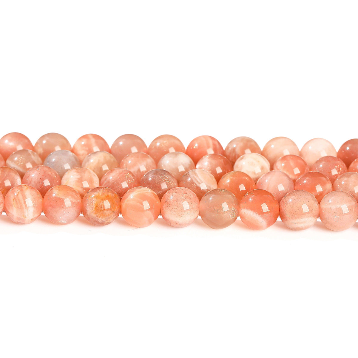 ♥人気♥9.22再入荷【C053】オレンジムーンストーン(月の化身・心身のバランスUP、10mm)