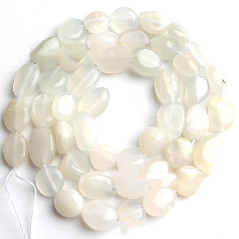 ♥大人気♥8.4再入荷と更新あり【C075】楕円形天然石第二弾(不規則、約8×10mm)