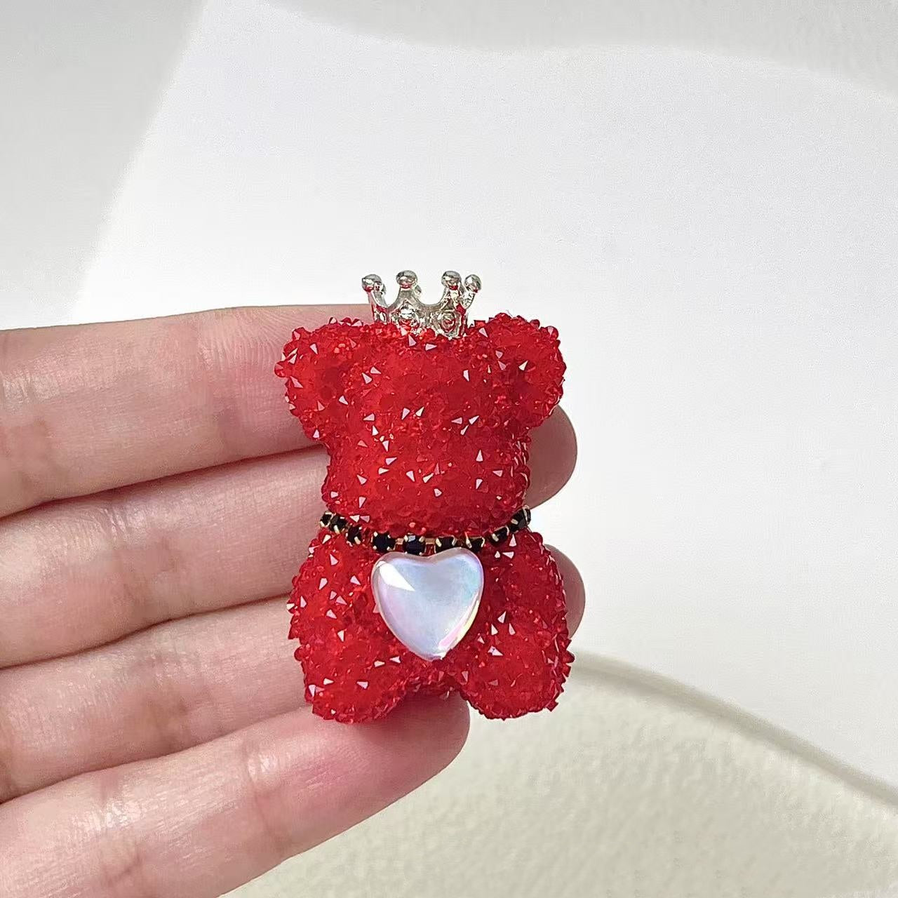 ♥人気♥3.30再入荷♥段階式割引♥【T130】シュガークマちゃん(約39.5×24.7mm)