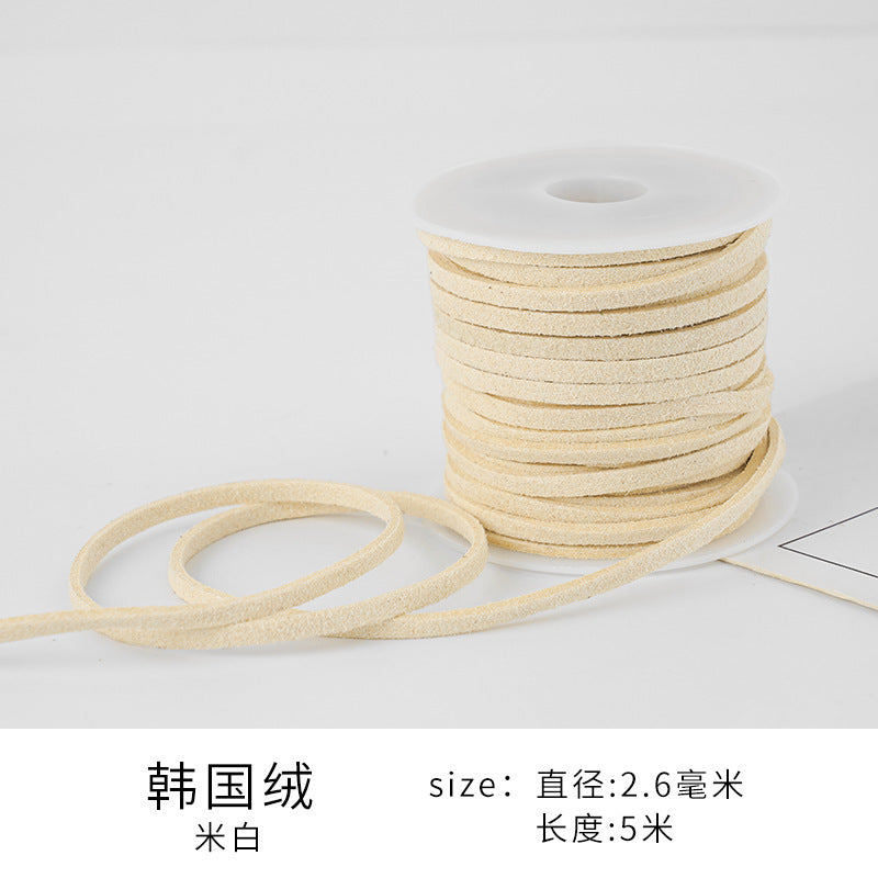 8.18NEW【P064】紐(フロック、広さ2.6mm、長さ5m)