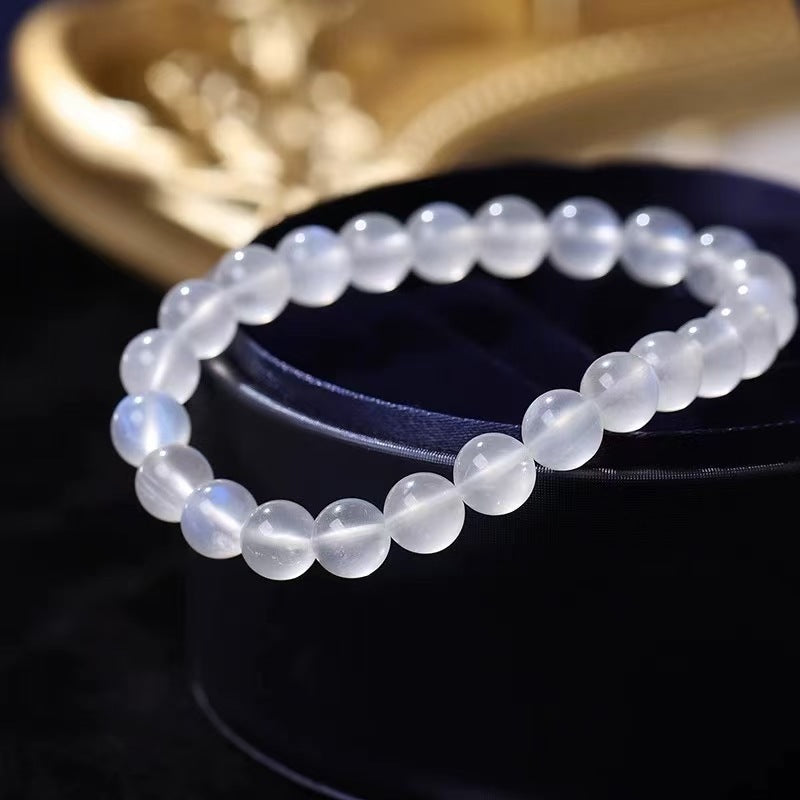 9.4再入荷【C092】ブルームーンストーン(「感性」「純愛」「霊的な導き」癒し・精神安定、6月の誕生石・丑年の守護石 蟹座・魚座の守護石、10mm)