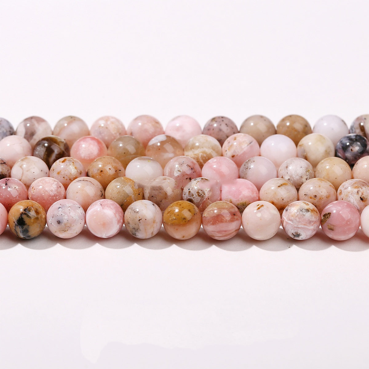 10.22NEW【C138】ピンクオパール(3A級、愛を叶える「キューピットストーン」、10月誕生石、ホルモンUP・美容、10mm)