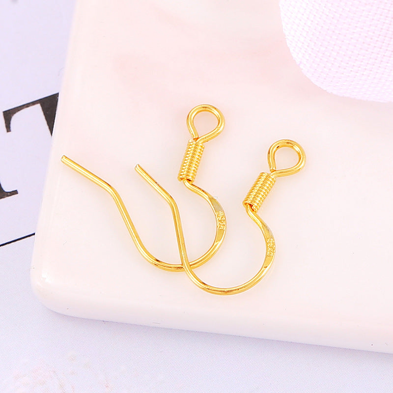 11.11NEW♥段階式割引あり♥【P082】ピアスパーツ(色落ちにくいS925銀、DIYパーツ)