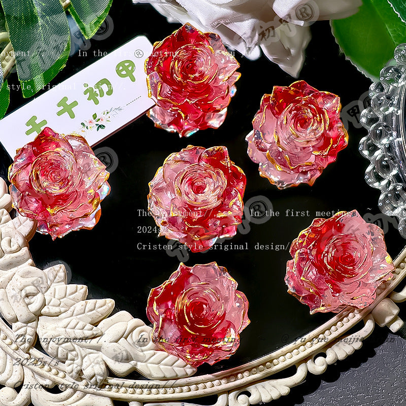 2.12NEW【T131】デカ夜光ソフトバラ第3弾(約34mm、ゴールドライン加工)