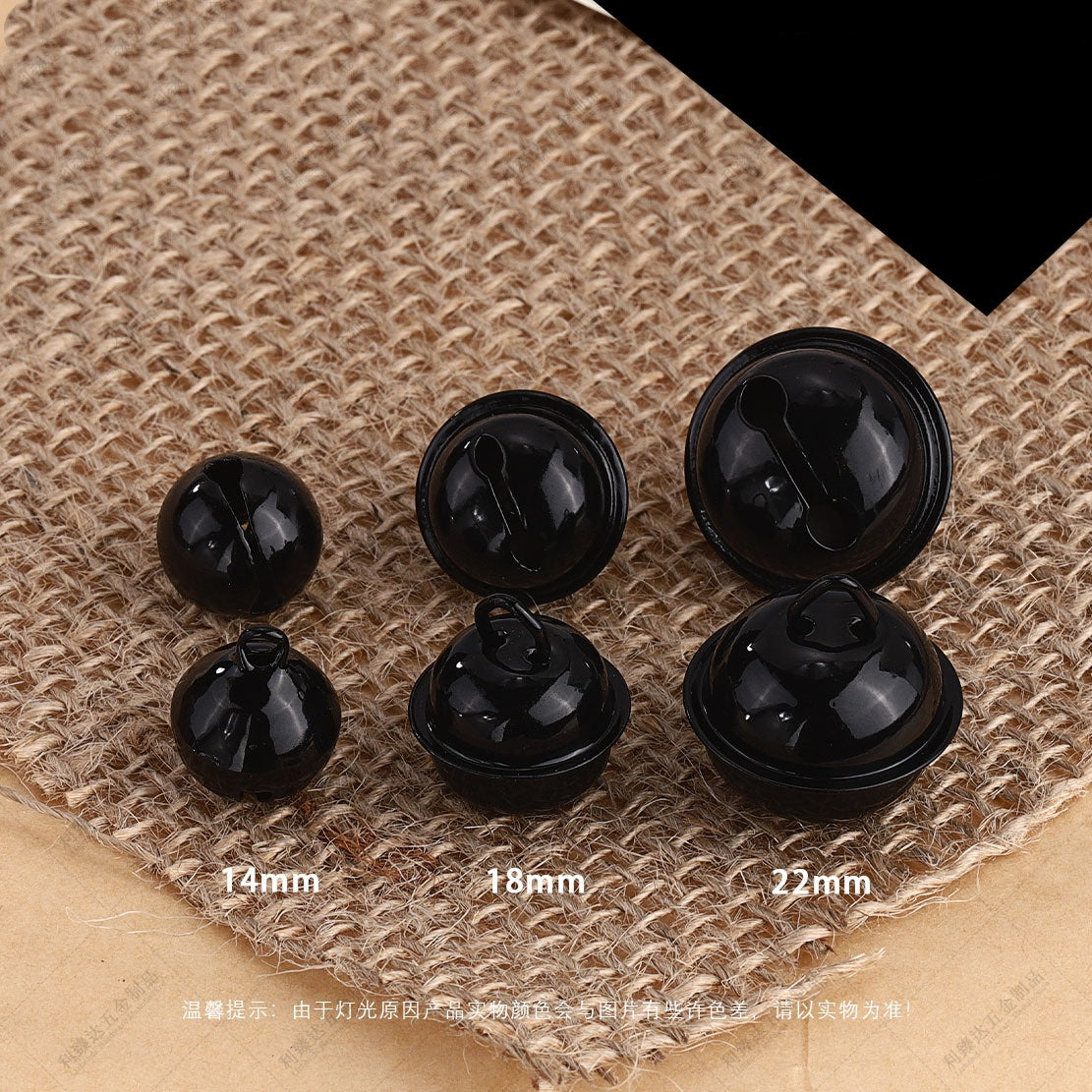 11.5NEW♥段階式割引あり♥【T095】カン付き鈴(18mm)