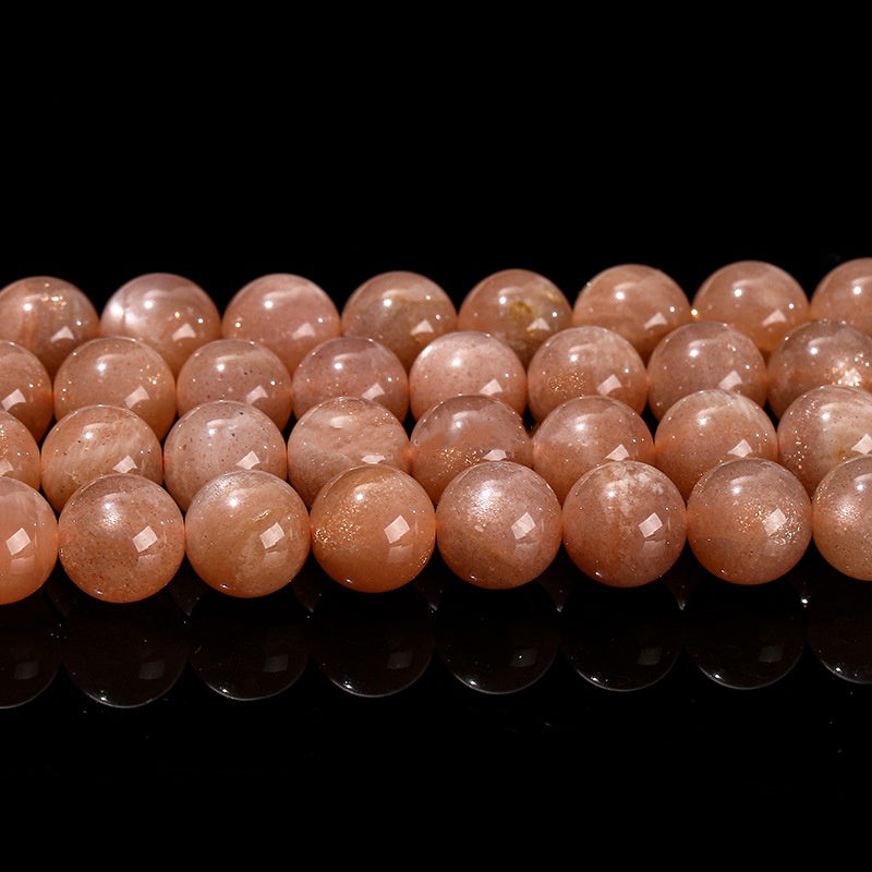 5.12再入荷【C095】サンストーン(太陽神の石、勝利・成功、獅子座の守護石、10mm)
