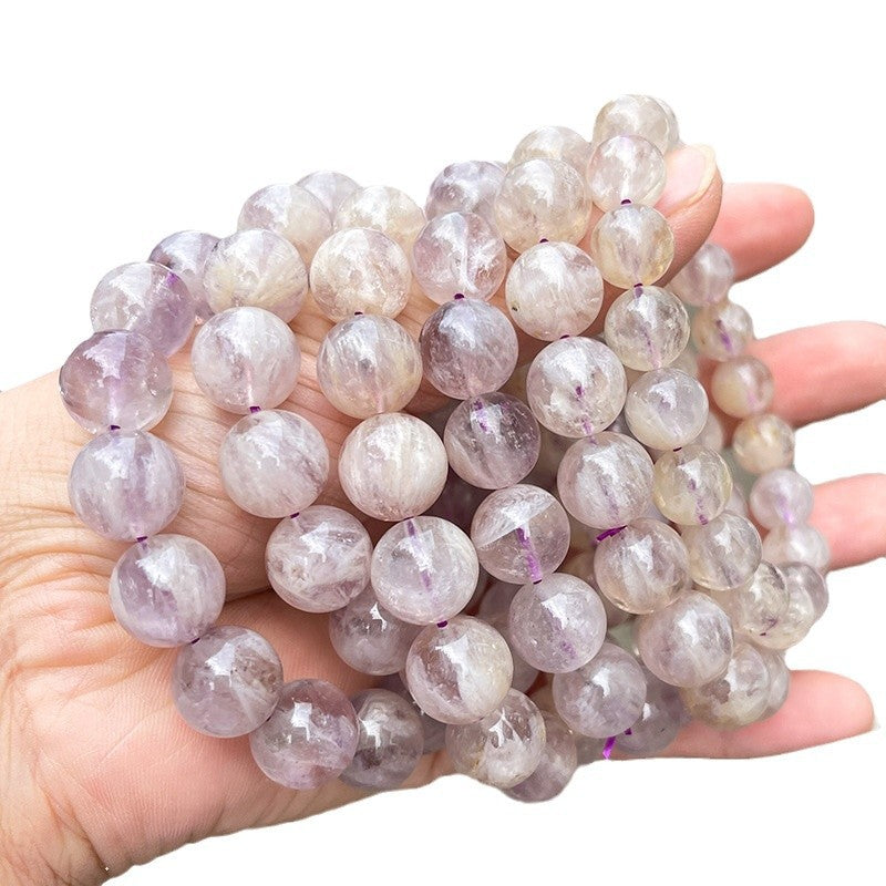 ♥大人気♥9.17再入荷【C080】エンジェルフェザーアメジスト(フェザー入りの奇跡の愛の守護石、癒し)