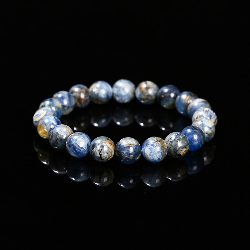 5.15再入荷【C098】カイヤナイト(1A級、ブラジル産、「適応・純粋・清純・正常」、表現力・集中力UP・感情のバランスとヒーリング、9~10mm)
