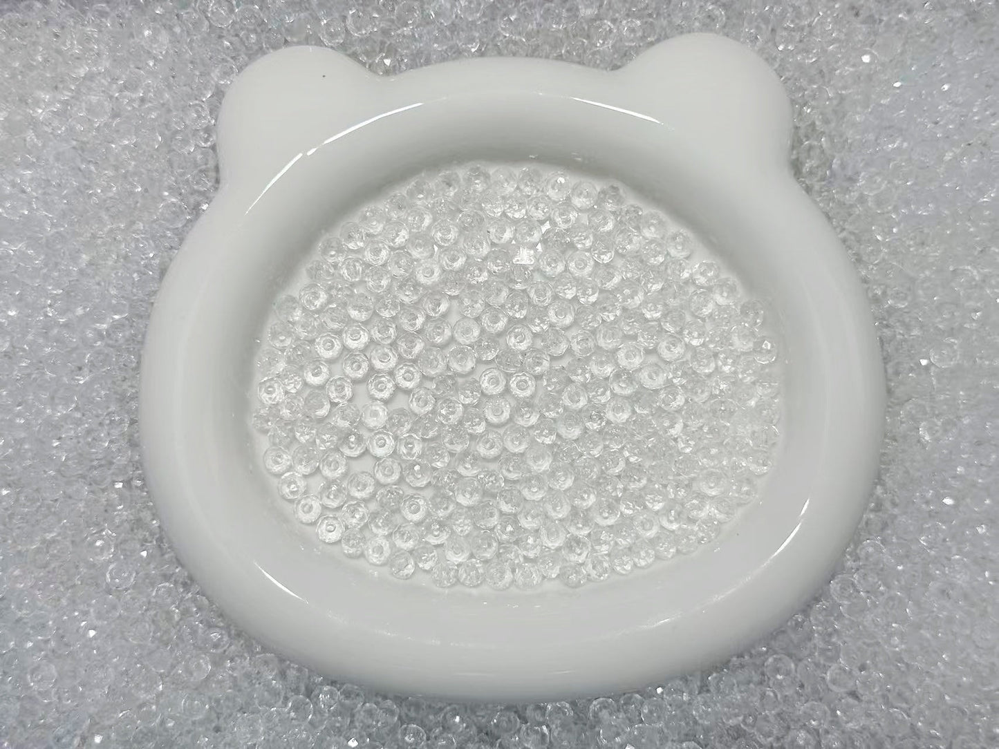 11.10新色あり♥段階式割引あり♥【T094】アクリル多面カットチビビーズ集合(6mm)