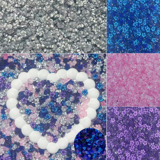 ♥人気♥12.26NEW♥段階式割引♥【L035】プルメリアのラブストーリー（夜光ソフトプルメリア新色4色MIX、単色もあり）