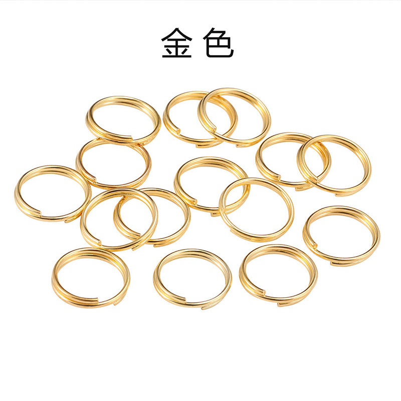 9.9NEW【P070】2重丸カン（直径6ｍｍ）