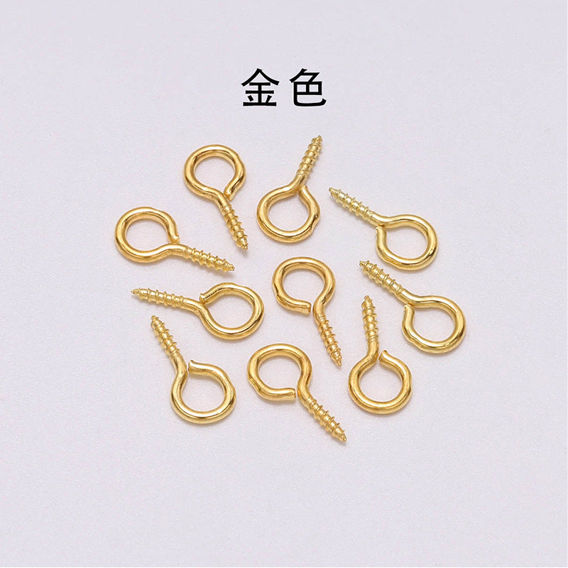 10.17NEW【P119】ヒートン（5*10ｍｍ、フィギュアやパーツなどDIY用）