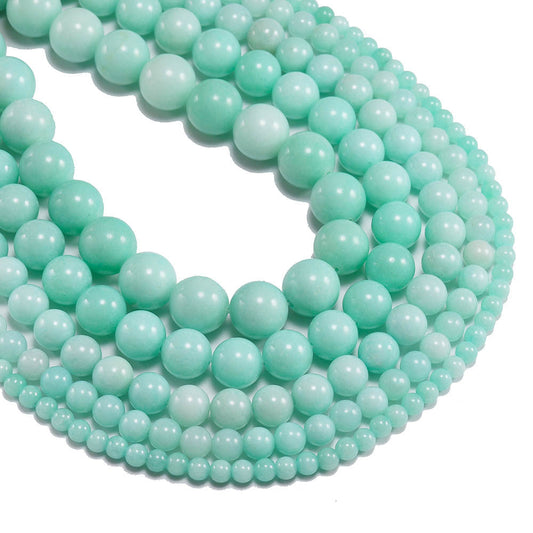 4.27再入荷【C029】アマゾナイト（希望の石・乙女座の守護石、10ｍｍ）