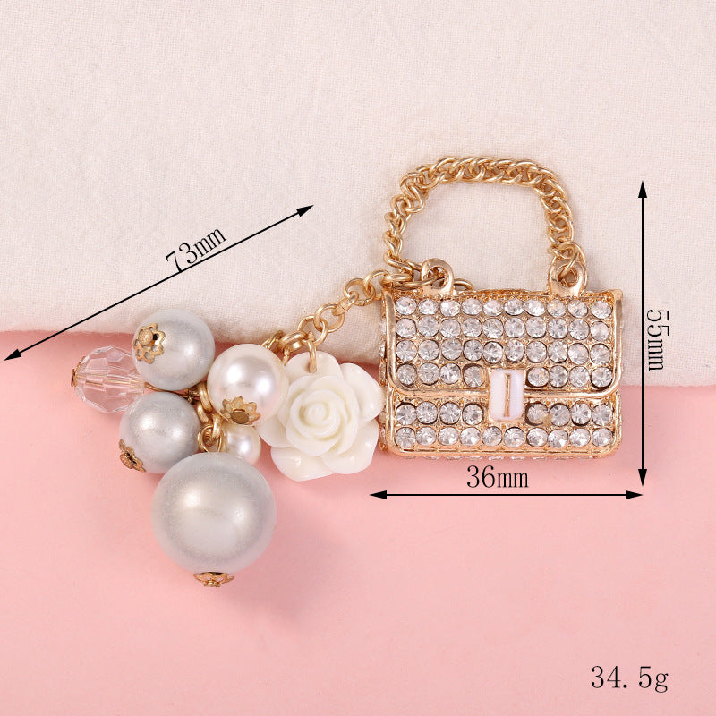 11.17再入荷と更新あり♥段階式割引あり♥【P083】高品質キラキラバッグ（ストラップ用パーツ）