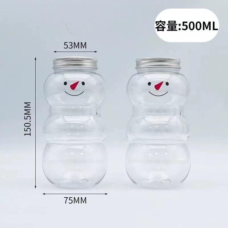 12.17更新あり【S009】マフラー付き雪だるまボトルとマフラーと帽子(冬限定）