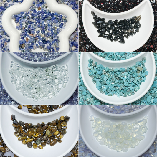 2.25NEW【C147】さざれ石集合（穴有り、浄化もDIYもOK）