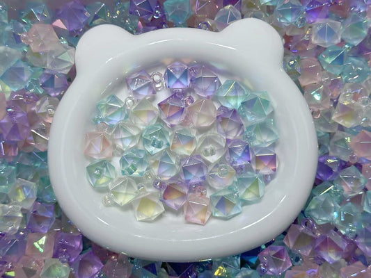 ♥大人気♥4.7再入荷【A175】キラキラ星みつけた（100%夜光、カン付きビーズ4色、リース作り）