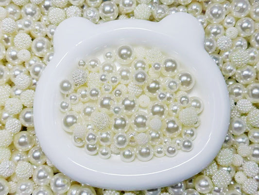 ♥人気♥9.28再入荷【T066】アイボリーパールと楊梅パールファミリー（4・6・8・10・12・14・16mm)