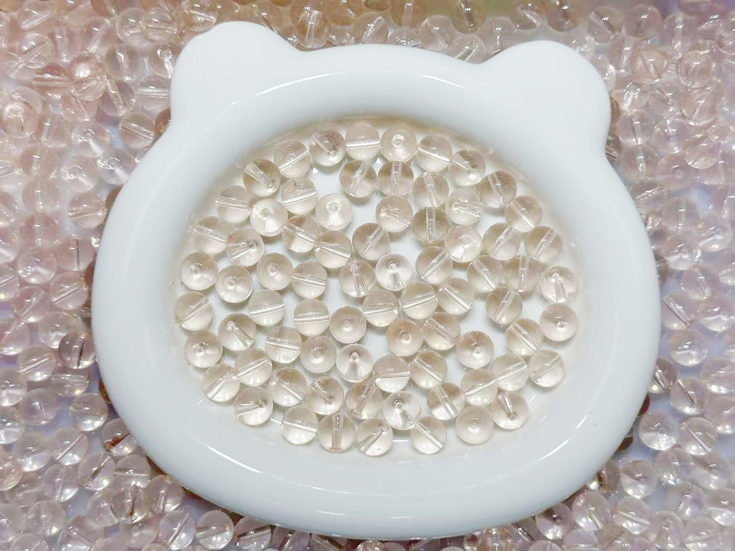 8.28NEW【T073】ガラスビーズ単色集合（10ｍｍ）