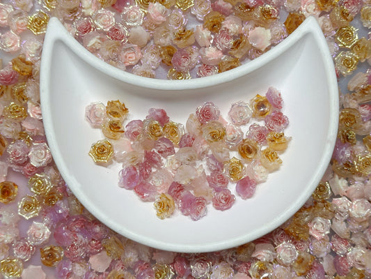 ♥人気♥10.16再入荷【A290】秋の山に咲く花（夜光ソフトバラ新色4色ミックス）