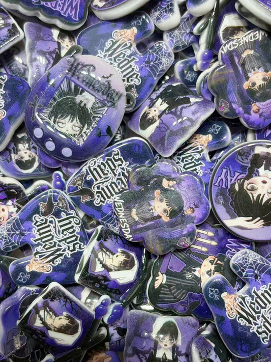 11.6再入荷【A328】ウェンズデー（キャラビーズ14種類大ミックス）