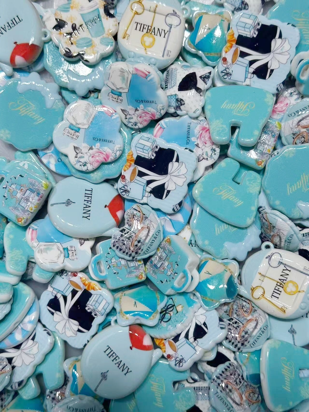 ♥人気♥11.17再入荷【A343】ティファニー（ロゴビーズ13種類大ミックス）