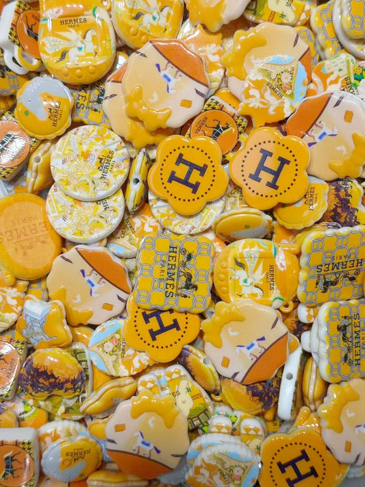 ♥人気♥11.10NEW【A345】エルメス（ロゴビーズ13種類大ミックス）