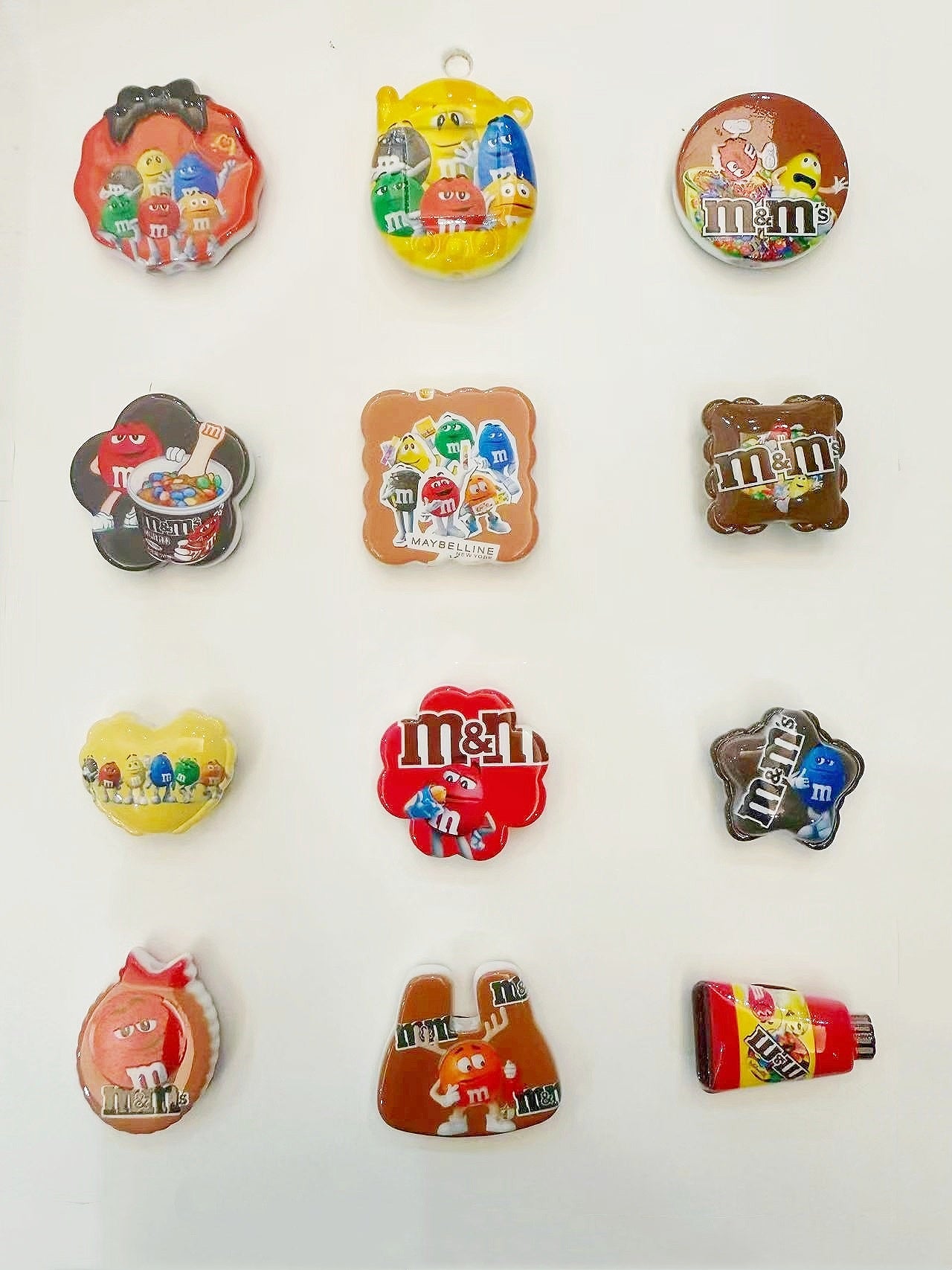 11.20NEW【FA001】M&Mチョコレート（ロゴビーズ14種類）