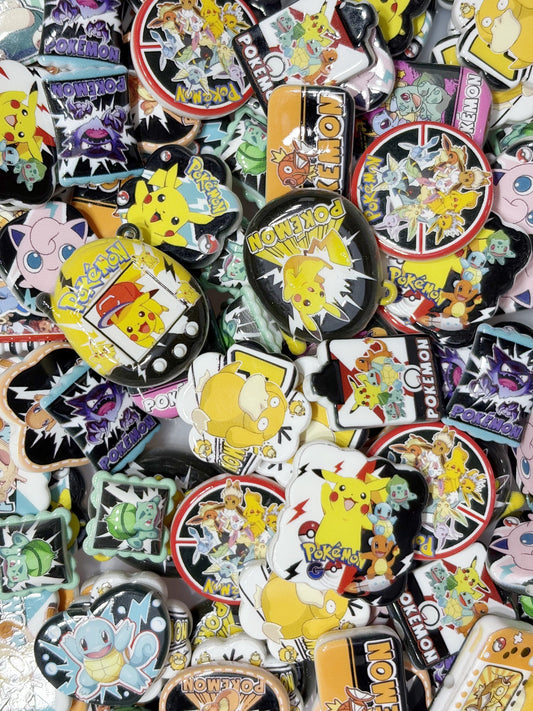 ラスト【A349】ポケモン！ゲットだぜ（キャラビーズ15種類大ミックス）