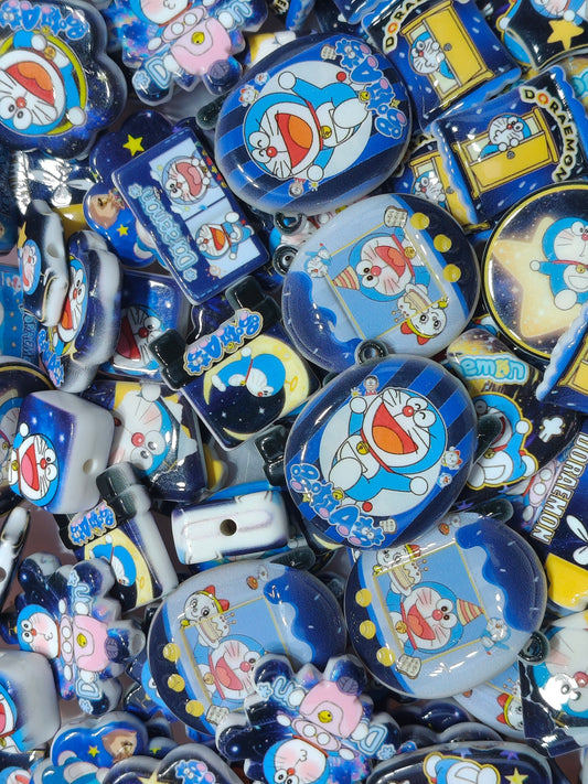 11.14NEW【A352】ドラえもんの遊び（キャラビーズ10種類大ミックス）