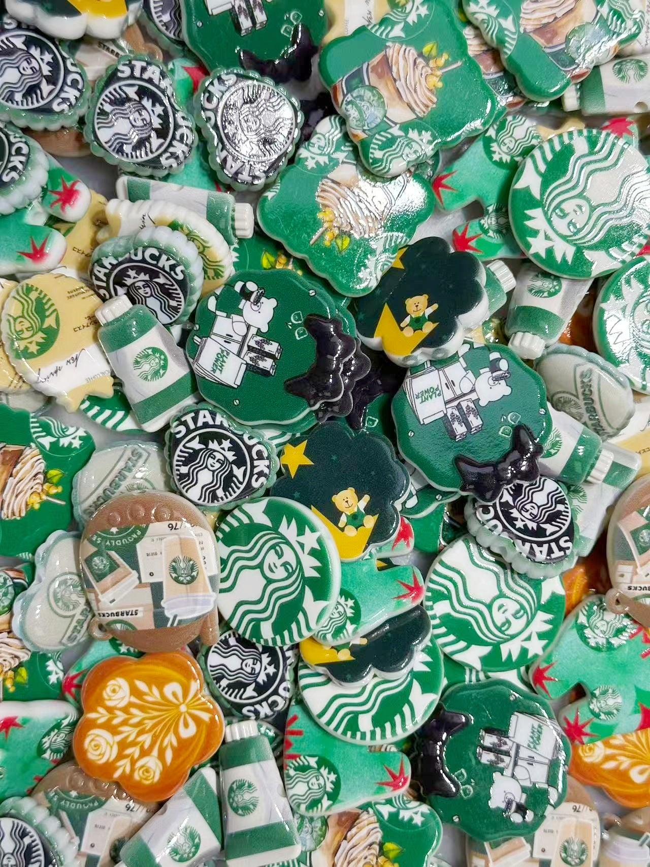 11.17NEW【A356】スターバックス（ロゴビーズ12種類大ミックス）