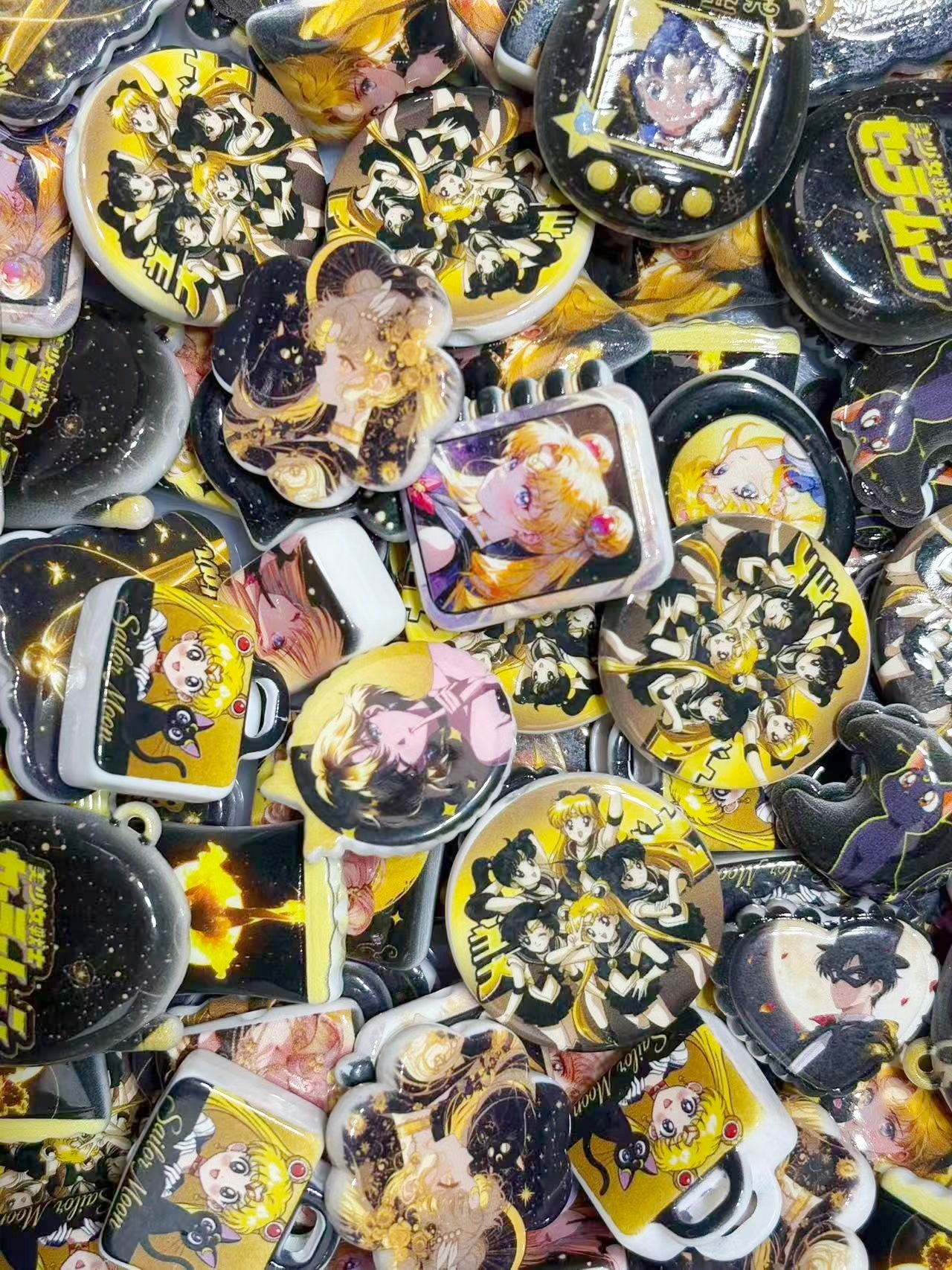 11.21NEW【A363】闇の光・セーラムーン（キャラビーズ15種類）