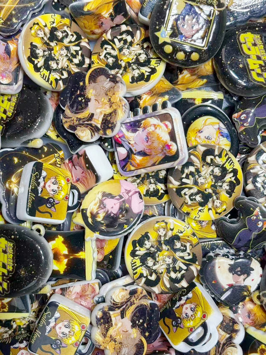 11.21NEW【A363】闇の光・セーラムーン（キャラビーズ15種類）