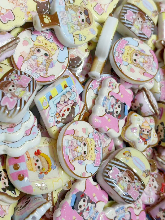 11.20NEW【A362】ハーゲンダッツ好きな妹・ZORAA（ロゴキャラビーズ12種類）