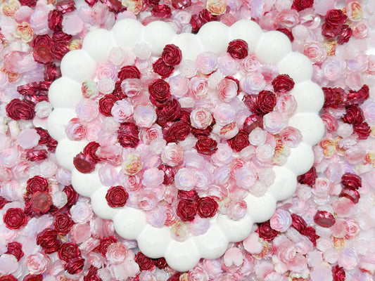 11.28NEW【L010】恋するローズ（夜光ソフトバラ新色4種類とハートバラ1種類）