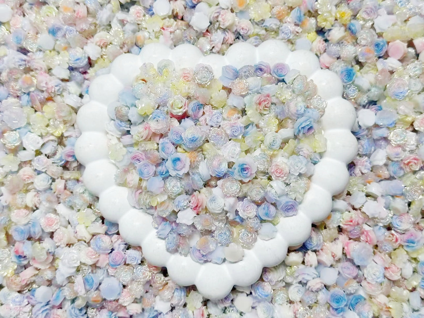 12.12NEW【L019】プリンセスローズ8（夜光ソフトバラ新色13種類大ミックス）