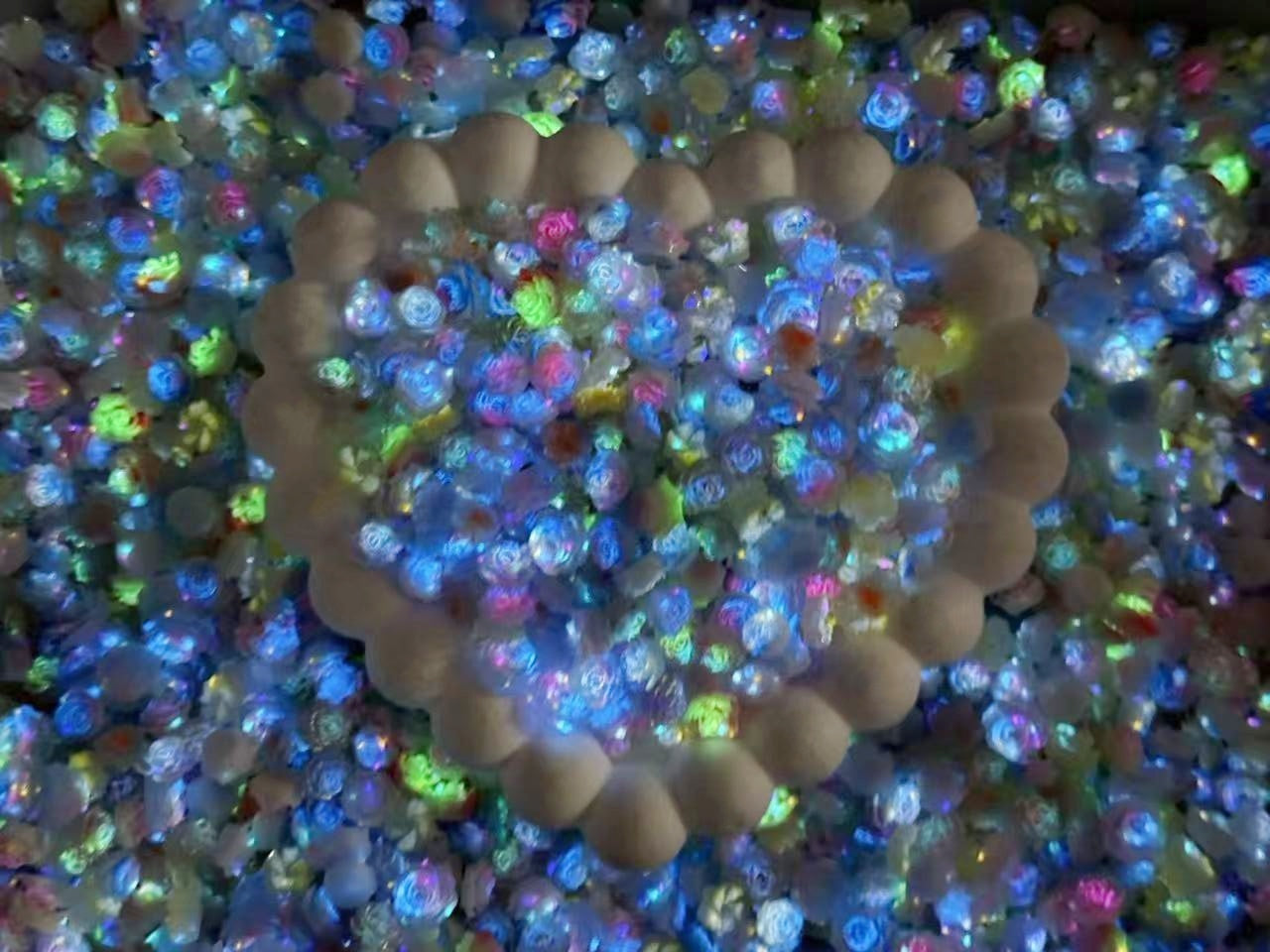 12.12NEW【L019】プリンセスローズ8（夜光ソフトバラ新色13種類大ミックス）