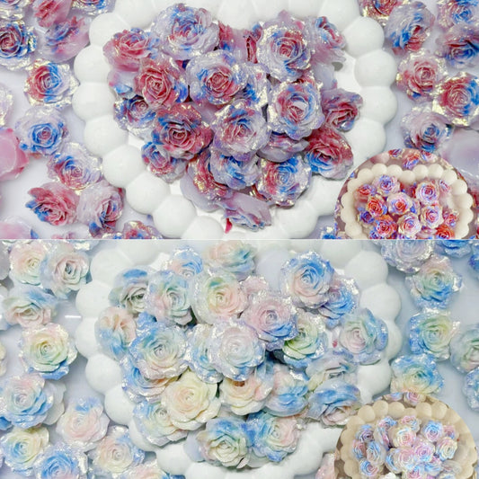 12.23NEW【T111】夜光ソフトデカバラ（三色グラデーション、リース用や貼り付ける用など、25ｍｍ）