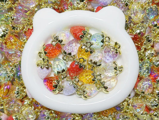 1.12NEW【T117】苺季節（8色ミックス、約32mm*24mm）