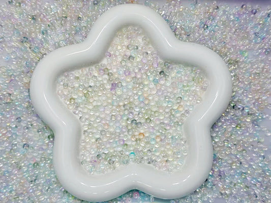 1.13NEW【T118】ちゅるちゅるパステル（約8色、4ｍｍガラスビーズ）