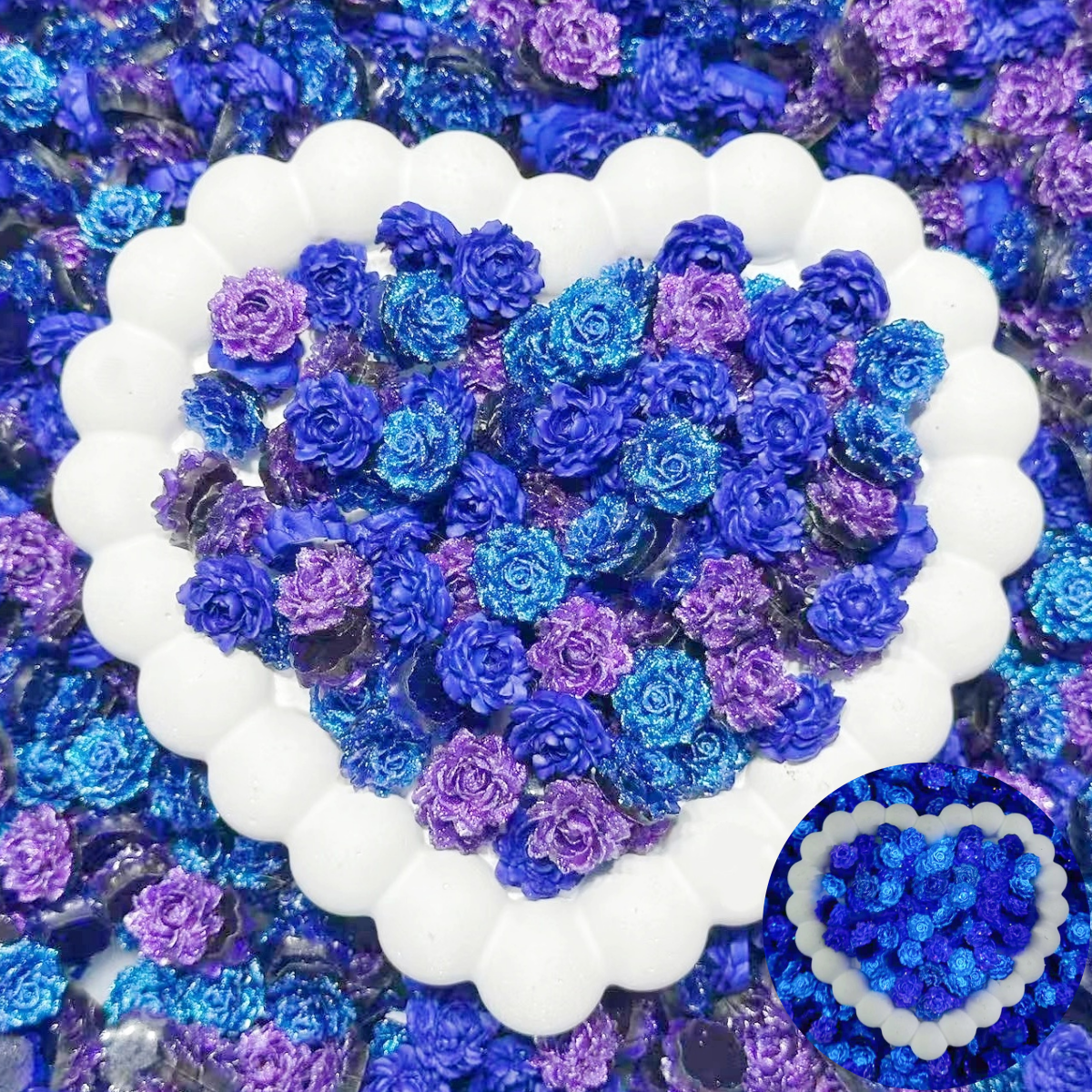 1.13NEW【L051】深海牡丹（夜光ソフト牡丹新色3色）